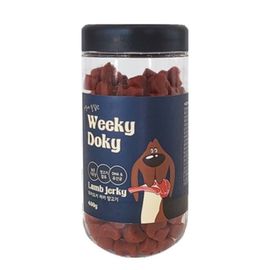 [ARK] Weeky Doky Jerky Lamb_Dog Snacks, High Palatability, Contains Raw Meat, DHA, Lamb_Made in Korea